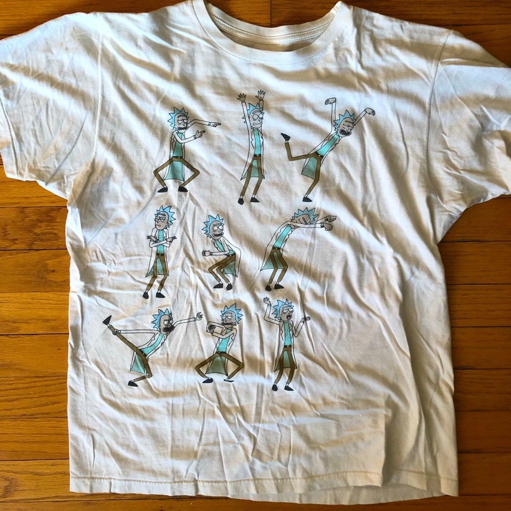 Rick and Morty Adult Swim Rick Poses T-Shirt